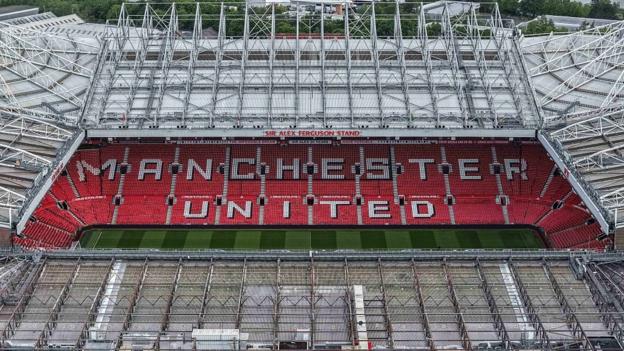 Manchester United's Old Trafford stadium